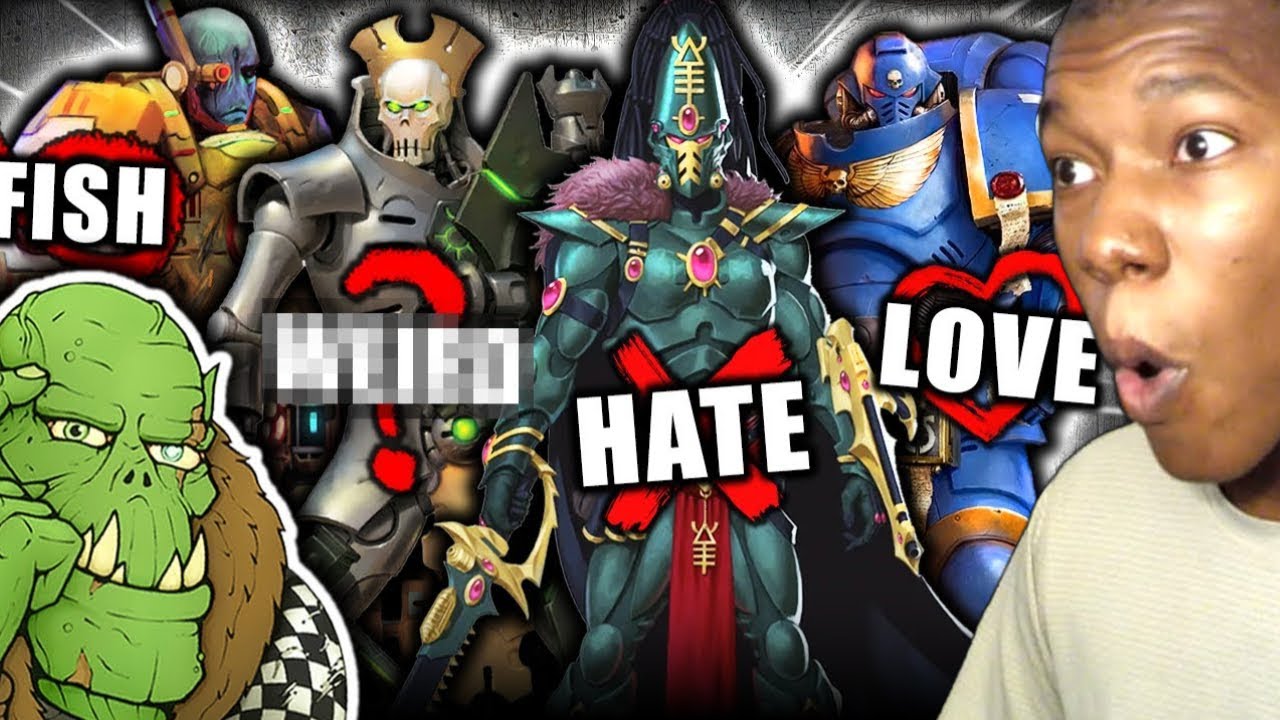 What Do The Orks Think Of Every Other Faction    Warhammer 40K Lore REACTION