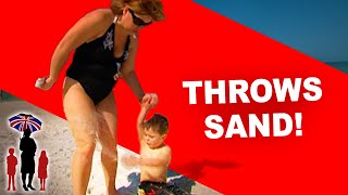 Kids Misbehave at the Beach | Supernanny