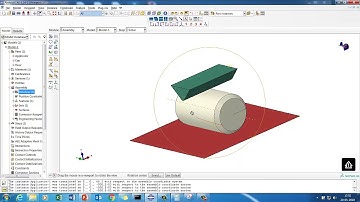 Abaqus/CAE : Aluminium Can Lateral Crash Test using Abaqus Explicit Solver