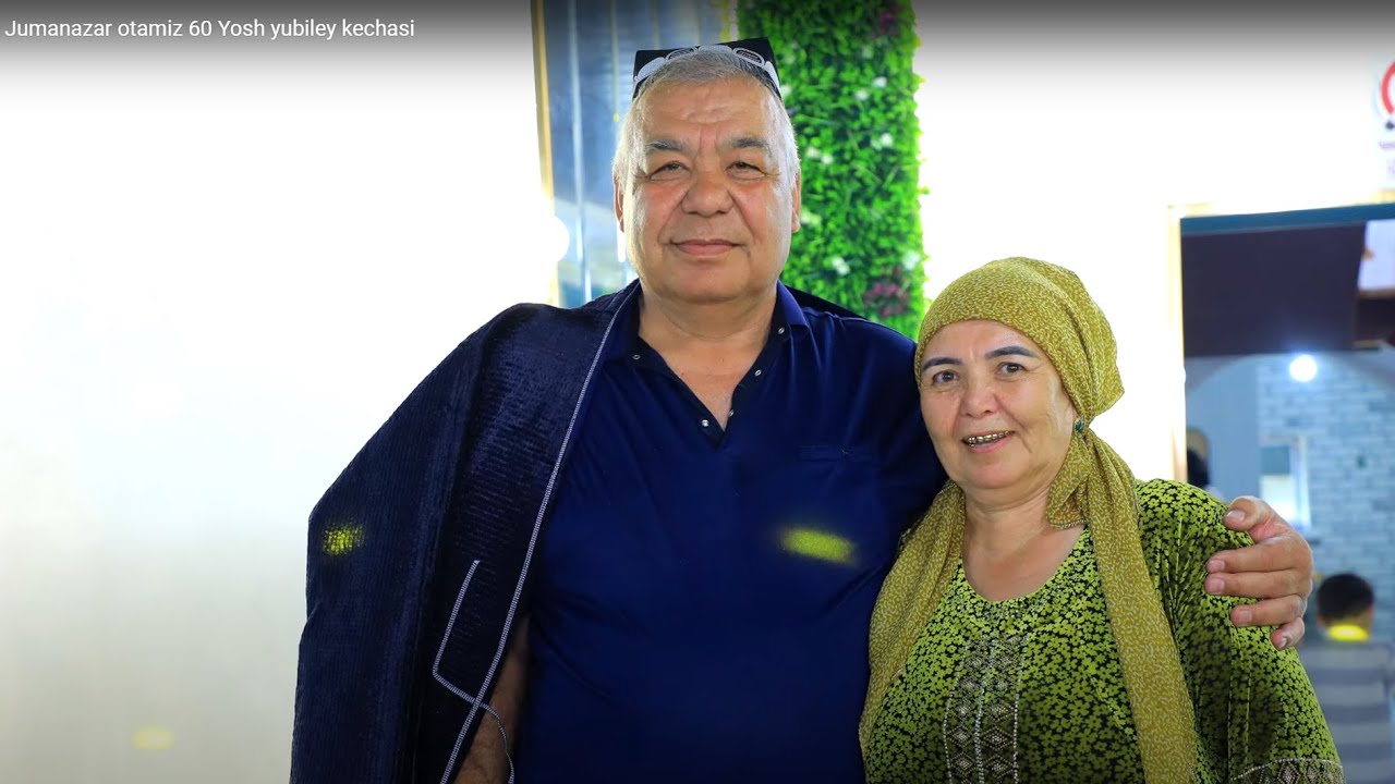 Jumanazar otamiz 60 Yosh yubiley kechasi