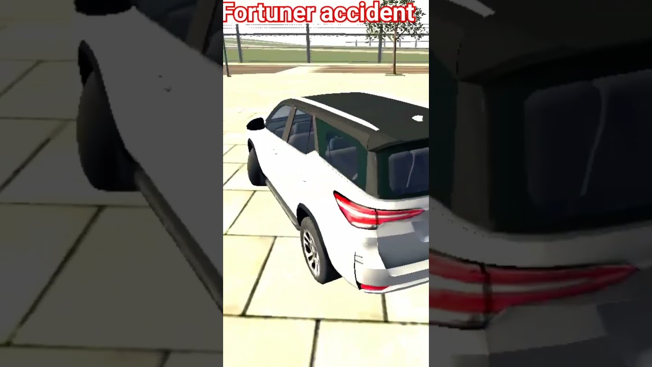 fortuner Legender accident in Indian bike driving game 🎯🎯🎮
