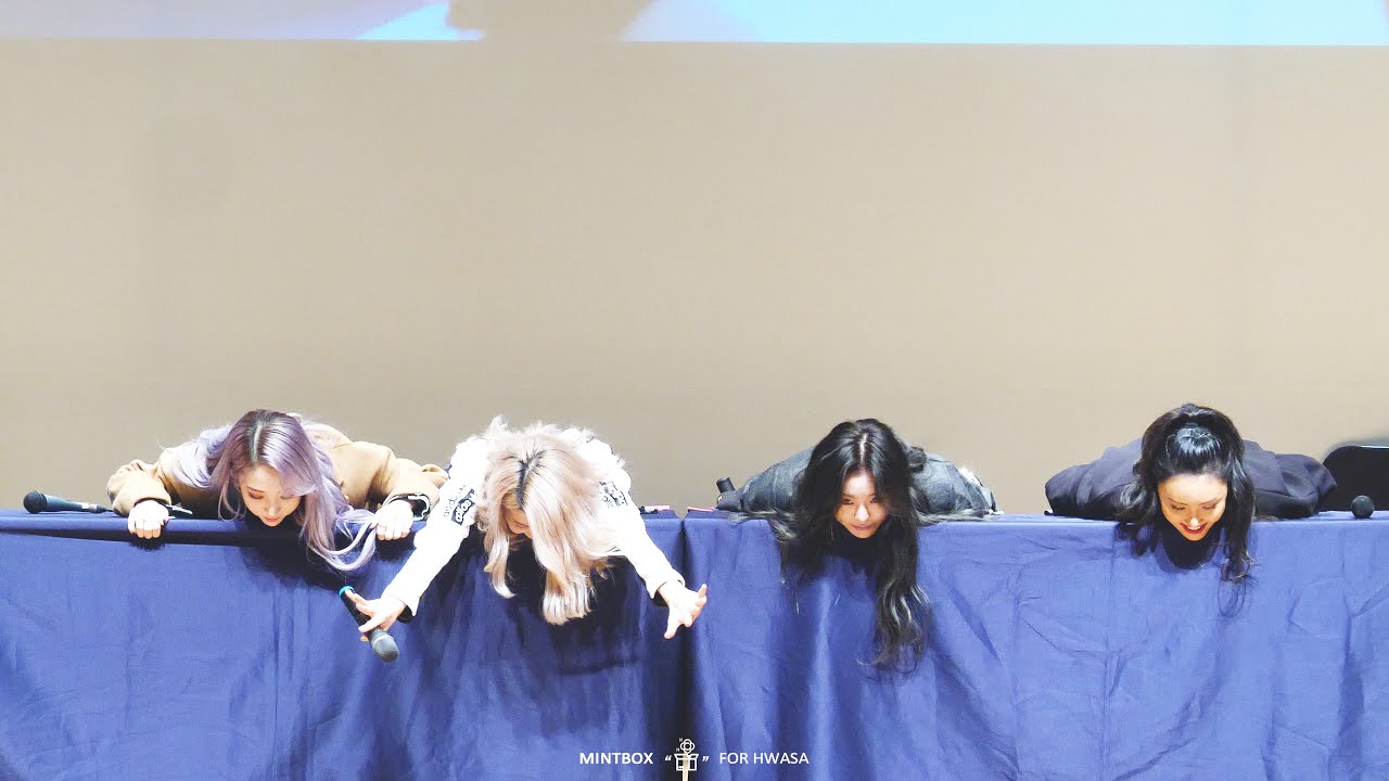 [4K] 200103 동자아트홀 vp앨범 발매기념 팬싸인회 마마무 직캠 (Mamamoo Fancam)