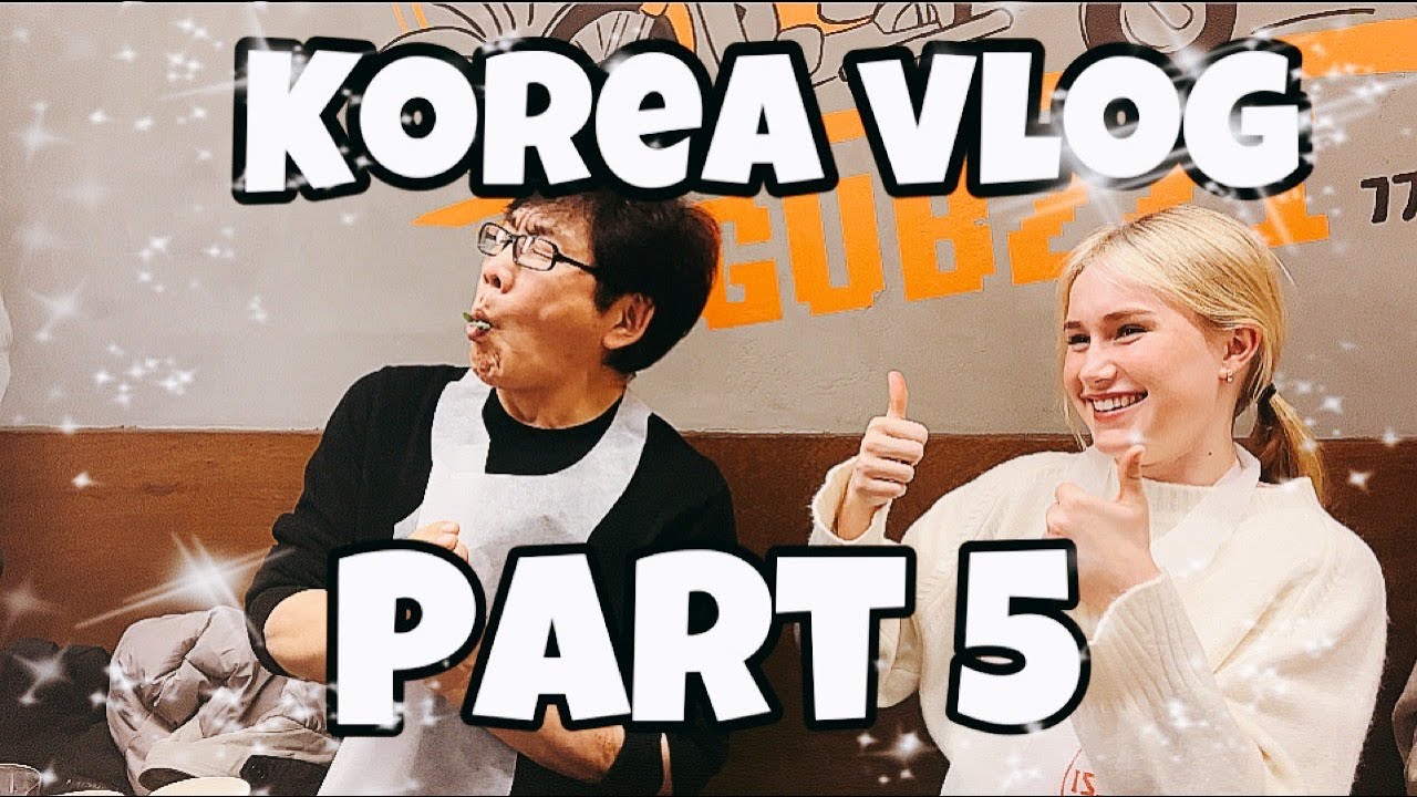 Korea Vlog Part 5 - 대한미국인 브이로그 - 새리 Saree McIntosh