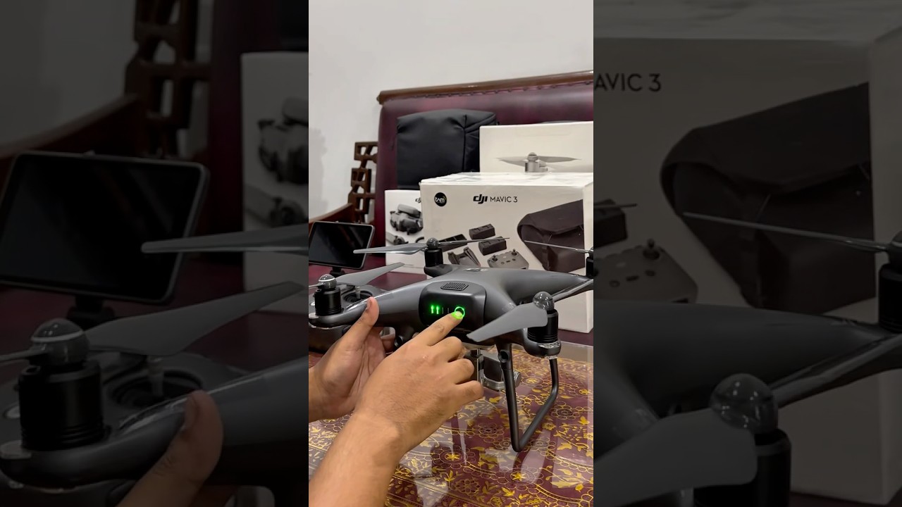 Set Up DJI Phantom 4 Pro Plus Obsidian 