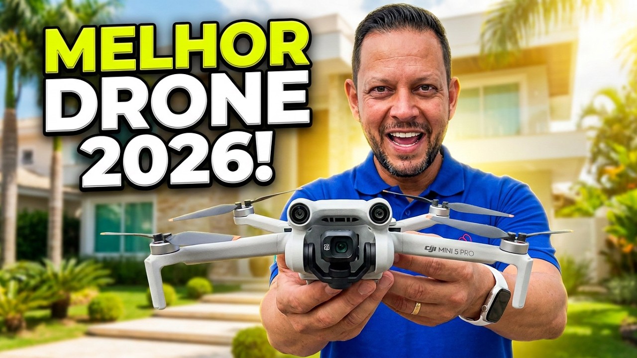 DJI Mini 5 Pro: O Melhor Drone para o Mercado Imobiliário em 2026 - YouTube