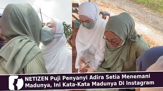 NETIZEN Puji Penyanyi Adira Setia Menemani Madunya, Ini Kata-Kata Madunya Di Instagram