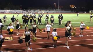 Clark High School 2014-2015 Cheer Squad With Baby Chargers