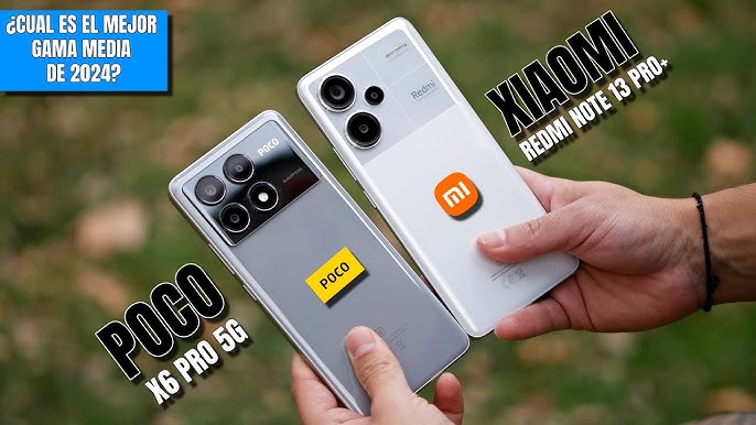 Dejen paso a dos nuevos top ventas: los POCO X6 Pro y POCO X6 ya