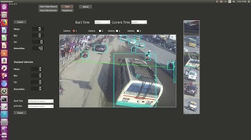 vehicle counting using CNN and Opencv. Machine Learning.