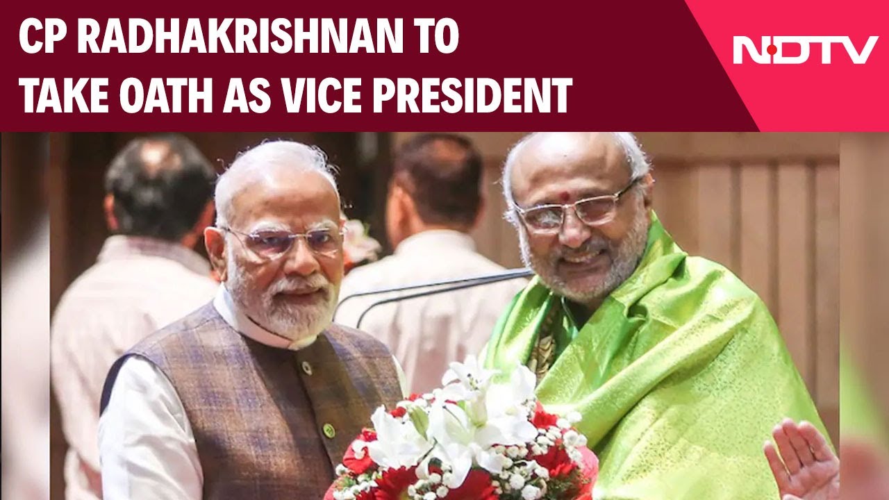New Vice President | CP Radhakrishnan To Take Oath As Vice President Tomorrow At 10 AM