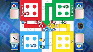 LUDO GAME IN 4 PLAYERS | LUDO KING GAME IN 3 PLAYERS MATCH | Ludo King Gameplay.