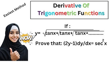 DAE Applied Math 212|Long Questions|Derivative Of Tan x In Calculus|Easiest Maths