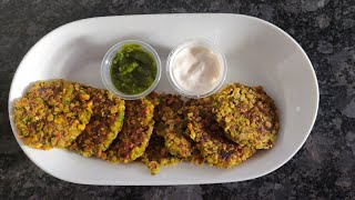पालक और ओट्स के कबाब/Spinach oats kebab/Indian Recip