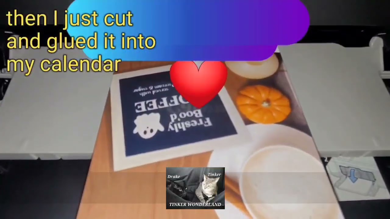 Simple halloween calendar hack 