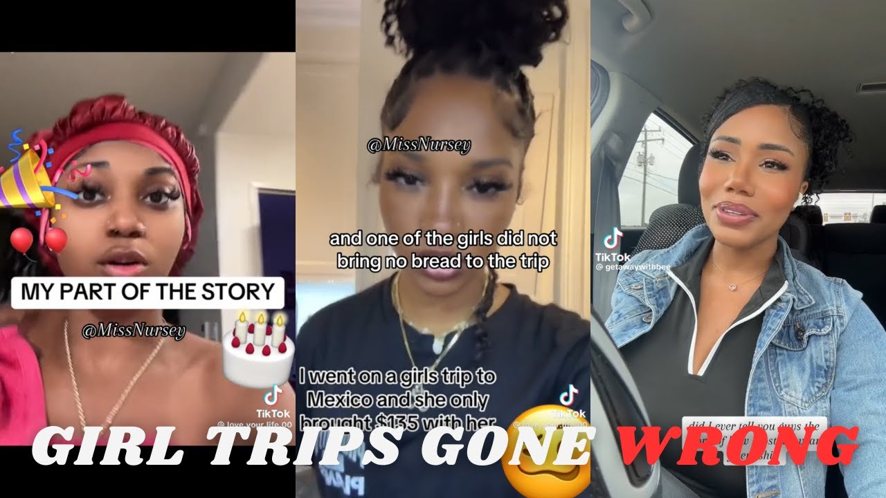 Подборка «Девичьи приключения пошли не так» в TicTok