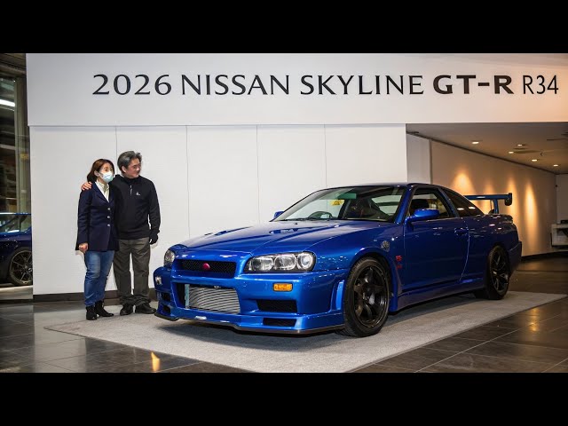 New 2026 Nissan Skyline GT-R R34 finally Launched.!!! - YouTube