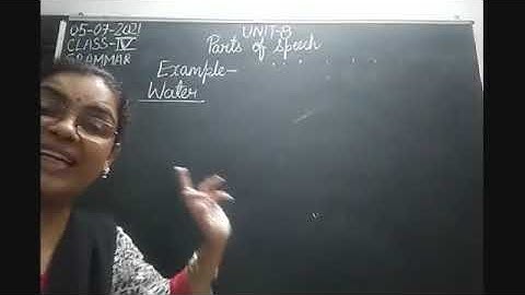 Class IV English 05-07-2021 by Mrs Nandini Singh Grammar