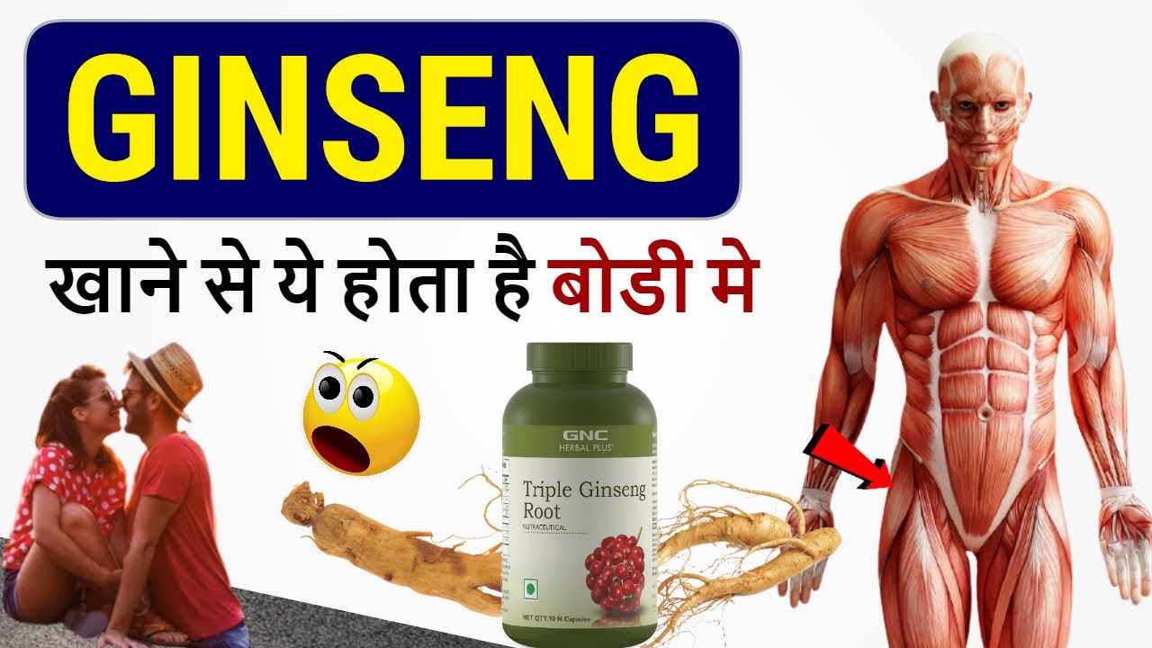 जिनसेंग क्या है फायदे और नुक्सान Ginseng ke Fayde Ginseng