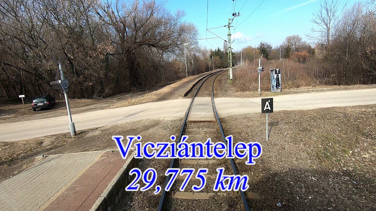The Line Budapest - Vácrátót - Vác (Nr. 71.) 2019 4k