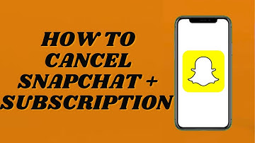How To Cancel Snapchat + Subscription | Easy Tutorial