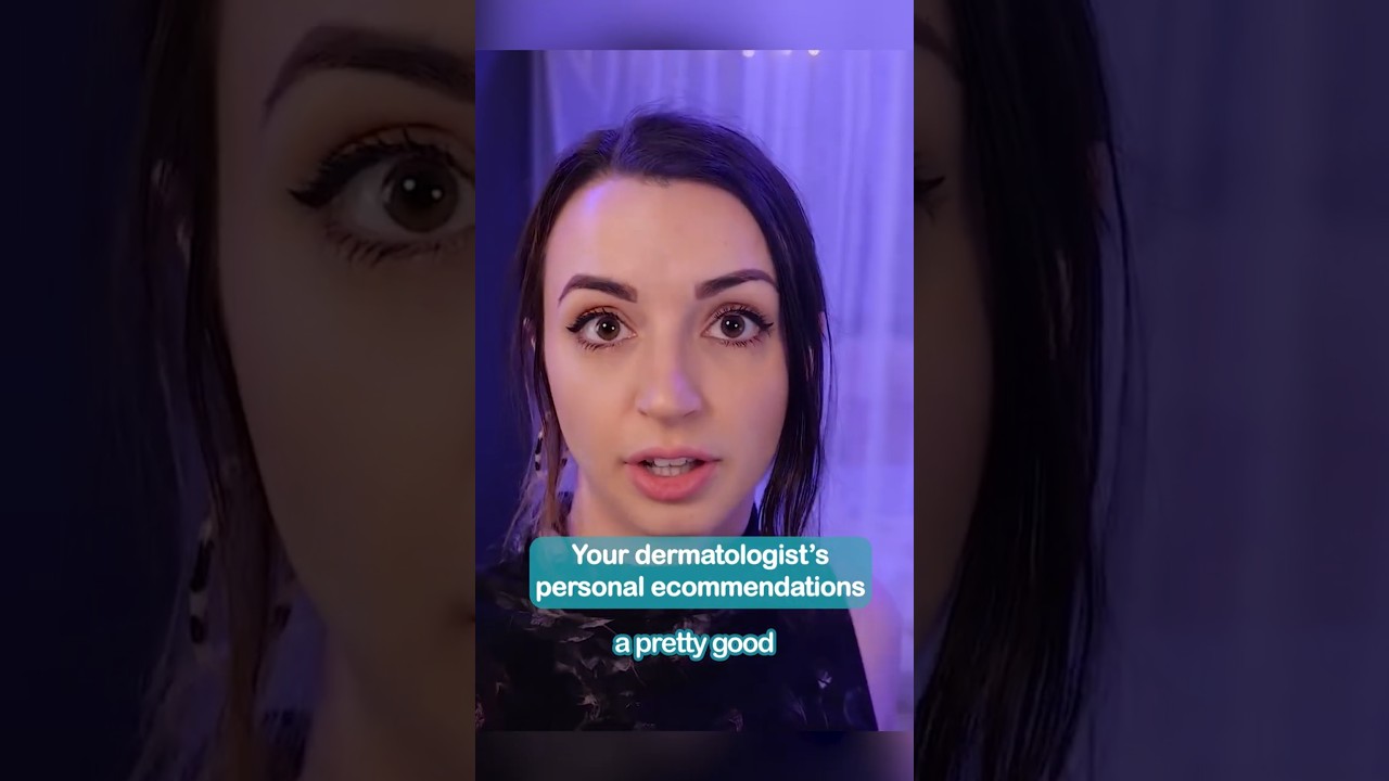 ASMR Dermatologist gives you some recommendations #asmr #shorts