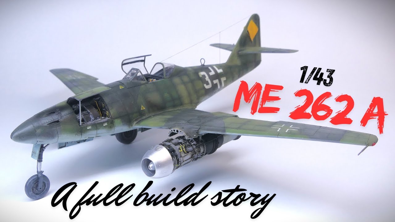 Me 262 A-1a - Full build - YouTube