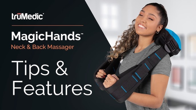 MagicMakers Back Massager Neck Massager with Heat - Gifts for Girlfriend,  Boyfriend, Sister, Brother…See more MagicMakers Back Massager Neck Massager