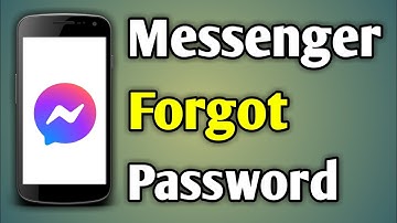 Forgot Messenger Password | Messenger Ka Password Bhul Gaye To Kya Kare