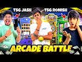 Tsg jash  tsg ronish  arcade battle  who wins 10000 credit  best arcade player   mann vlogs