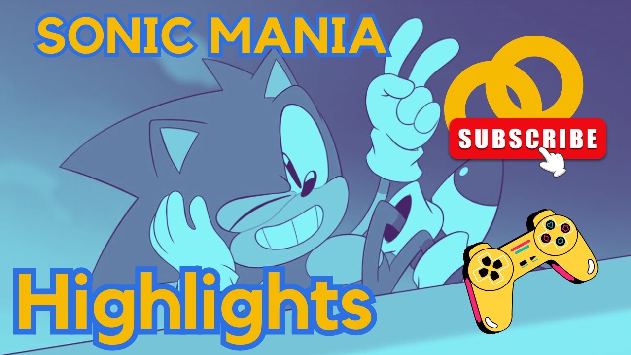 Sonic Mania - Studiopolis Zone Highlight | 3-Minute Action-Packed Reel