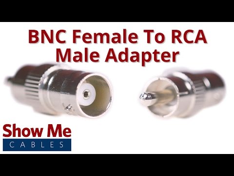 BNC Female to RCA Male Adapter #901