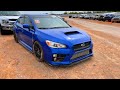 Copart Walk Around 4-13-21 + Subaru WRX!! BRAP BRAP!!