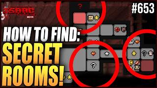 How to find SECRET ROOMS in The Binding Of Isaac