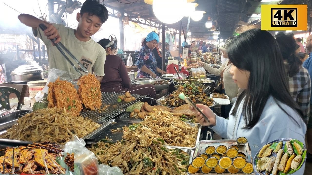 Amazing Udong Street Food Tour 🇰🇭  Cambodian Street Food