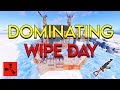 How we DOMINATED The WHOLE Server On WIPE DAY - Rust