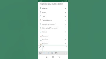 Tutorial Cara Membuat Daftar Nilai Siswa Menggunakan Excel Di Hp