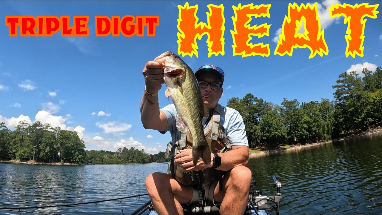 Bass Fishing In A Heat Wave