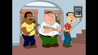 Family Guy - Joe vs Peter Cleveland \& Quagmire Fight Scene