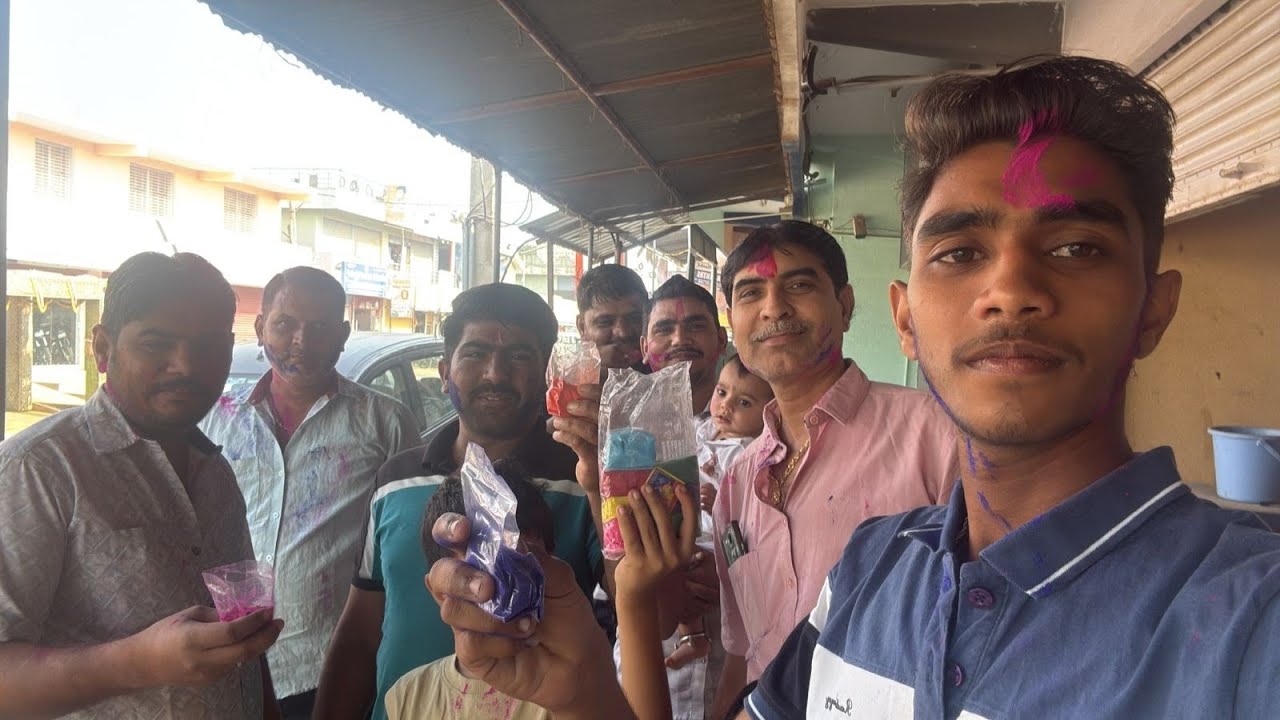 Travelstaar vlogs ✨️ holi ki sabko hardik subkamna holi special live streaming 💜