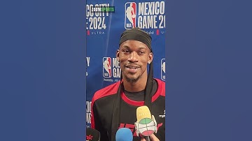 "Yo hablo más español que [Jaime Jaquez Jr.]" -Jimmy Butler