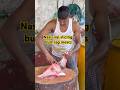 Nasir vai slicing bull  leg meats #foryou #cow #meat #akramkoshai #meatlovers #whitemeat #meatfeast