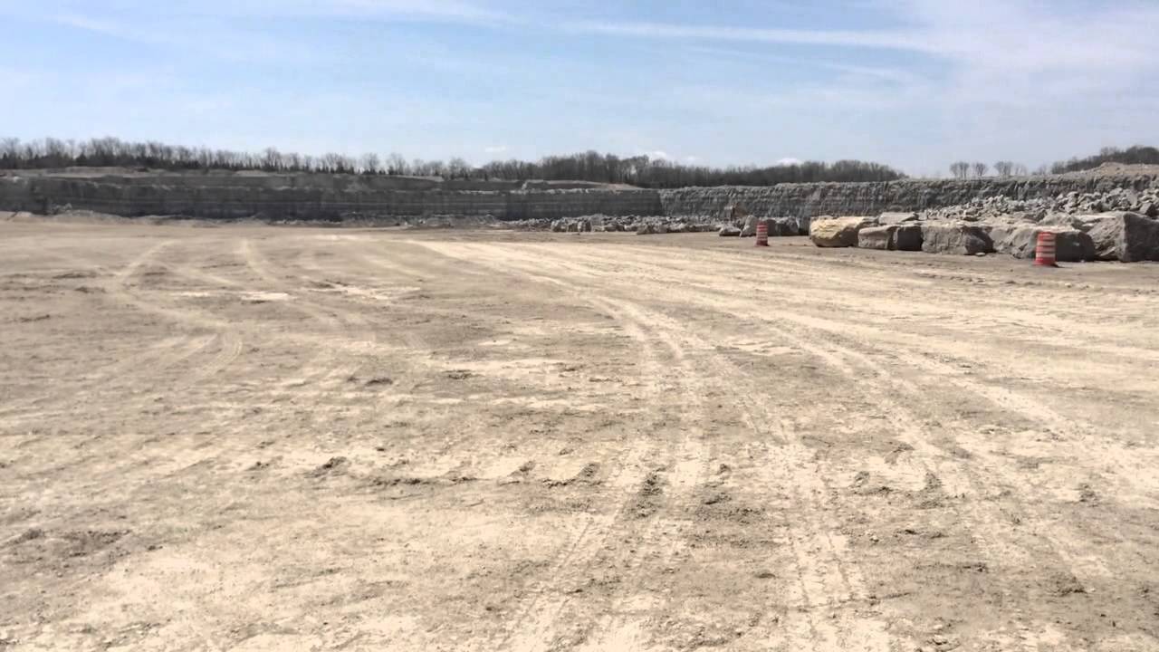 Rock quarry blast in Ohio YouTube