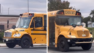 Thomas Built Buses C2 43 - Newark Board Of Education & IC CE 65 - Simplisafe Transportation