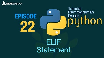 Learn Python [Basic] - 22 - ELIF Statement