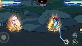 Baby Geta vs Migra - Stickman Warriors Super Dragon Shadow Fight screenshot 5