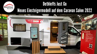 Dethleffs Just Go - Neues Einsteigermodell auf dem Caravan Salon 2022