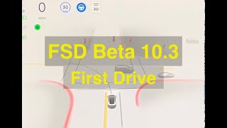 FSD Beta 10.3 First Drive