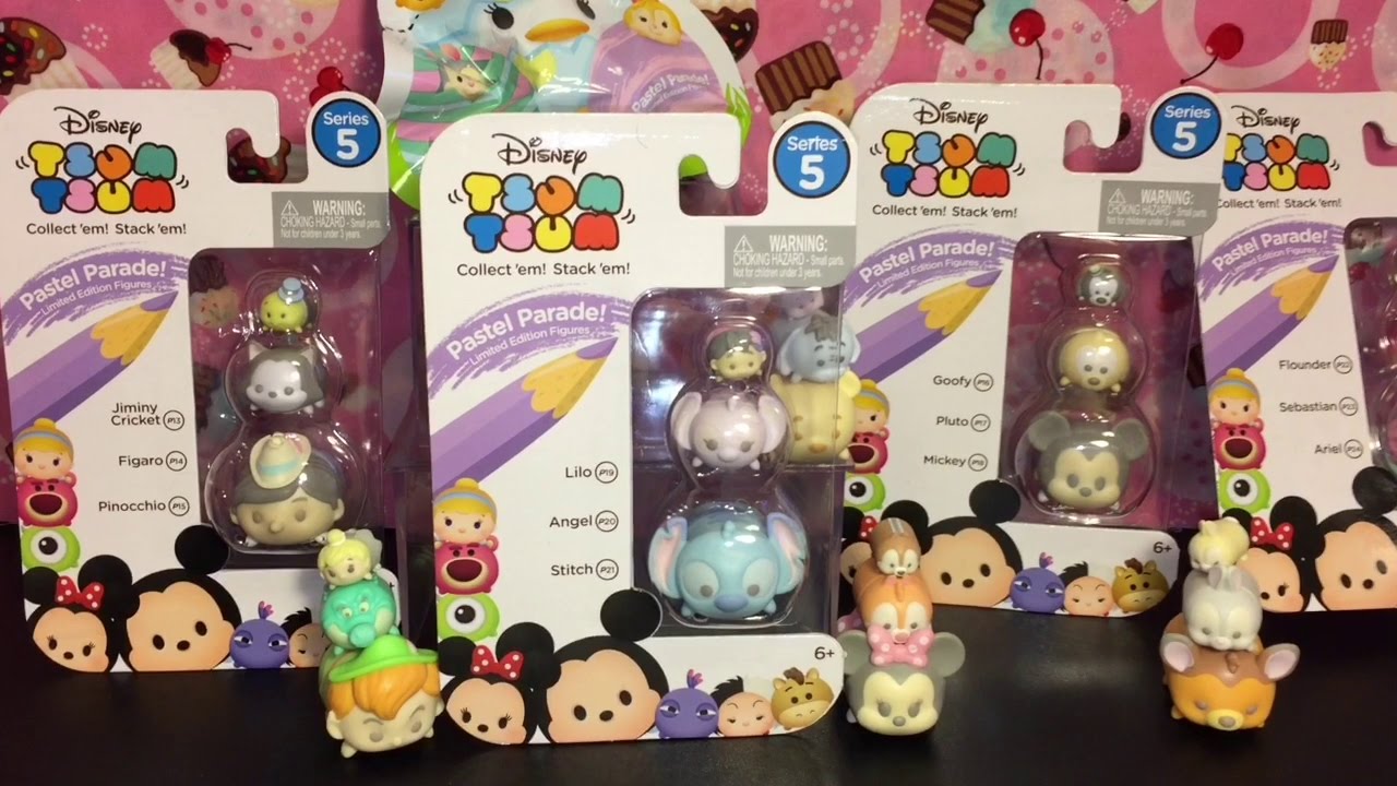 tsum tsum pastel parade