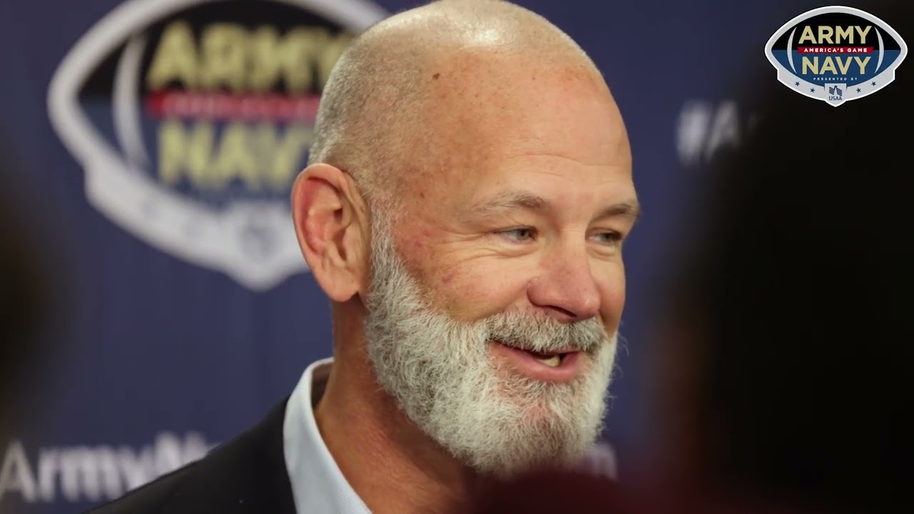 Navy Football Interview with Head Coach Brian Newberry (Army-Navy Media Day 2025)