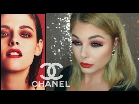 Kristen Stewart Inspired Chanel Autumn 2016 Makeup Tutorial 